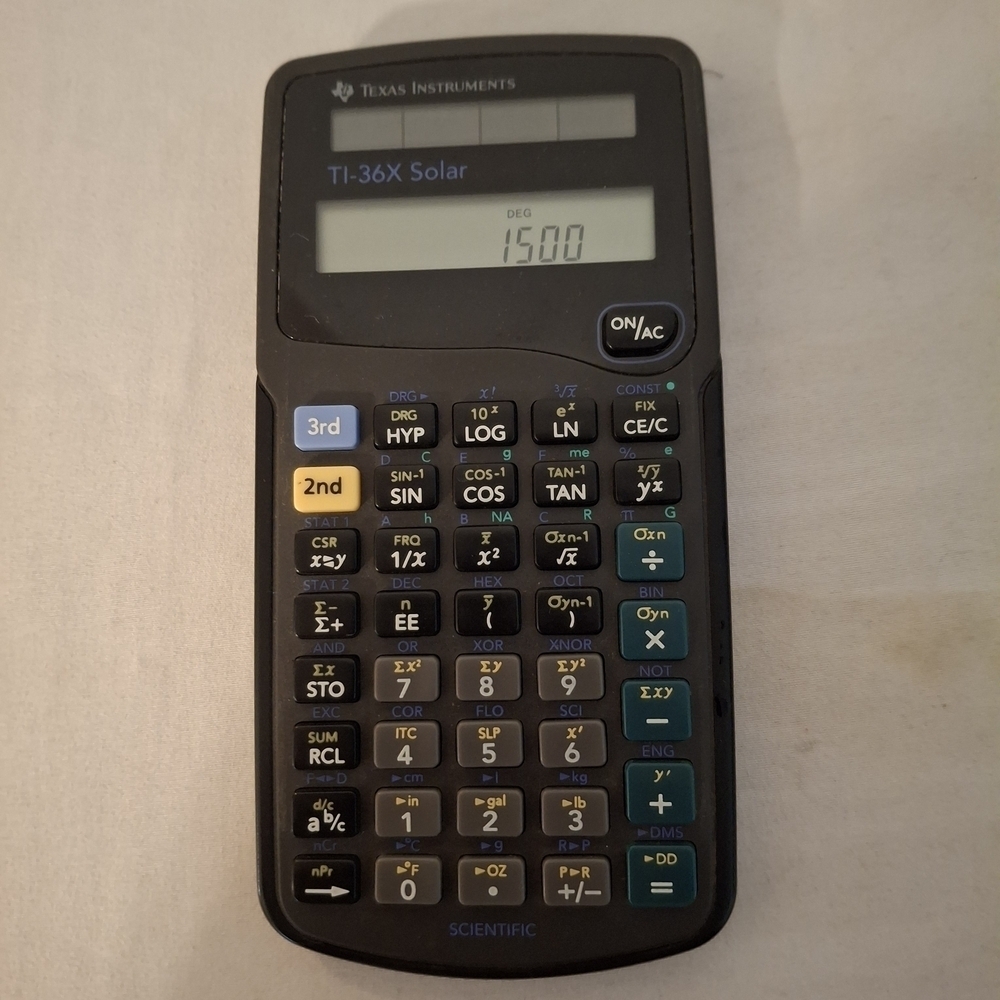 Texas Instruments TI-36X Solar Calculator - Picture 2 of 5